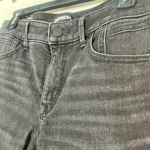 Mid Rise Denim Perfect Lift Black Washed Skinny Jeans